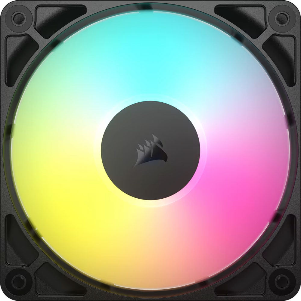 Cooler Fan Rs120 120mm Argb Black Pwm Corsair