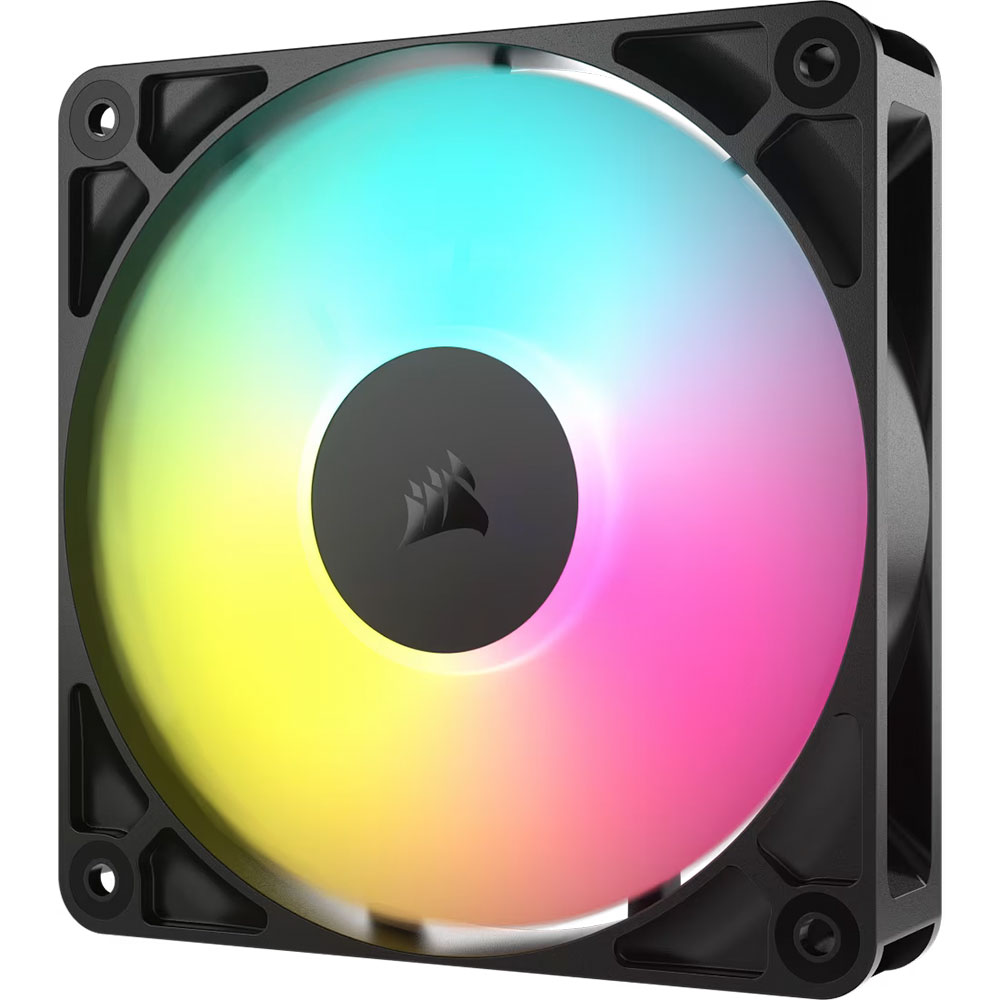 Cooler Fan Rs120 120mm Argb Black Pwm Corsair