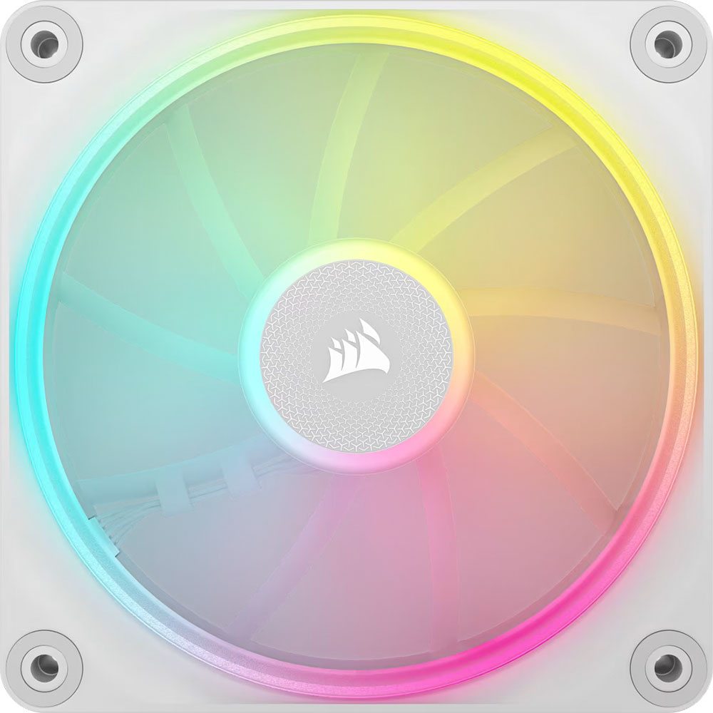 Cooler Fan Icue Link Lx120 Rgb 120mm Pack 3 White Corsair