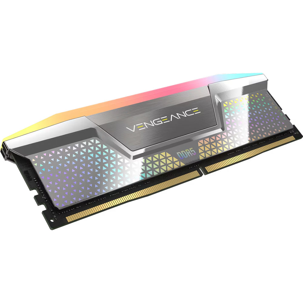 Memoria 48gb 2x24 8800mhz Ddr5 Vengeance Rgb Plateada Cl42 Corsair