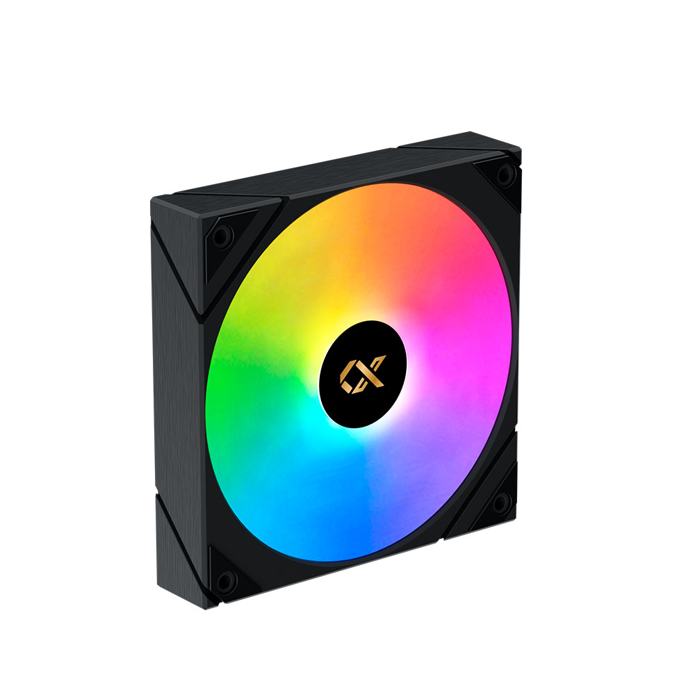 Cooler Cpu Ak4 Digital Led Display Argb Black Xigmatek