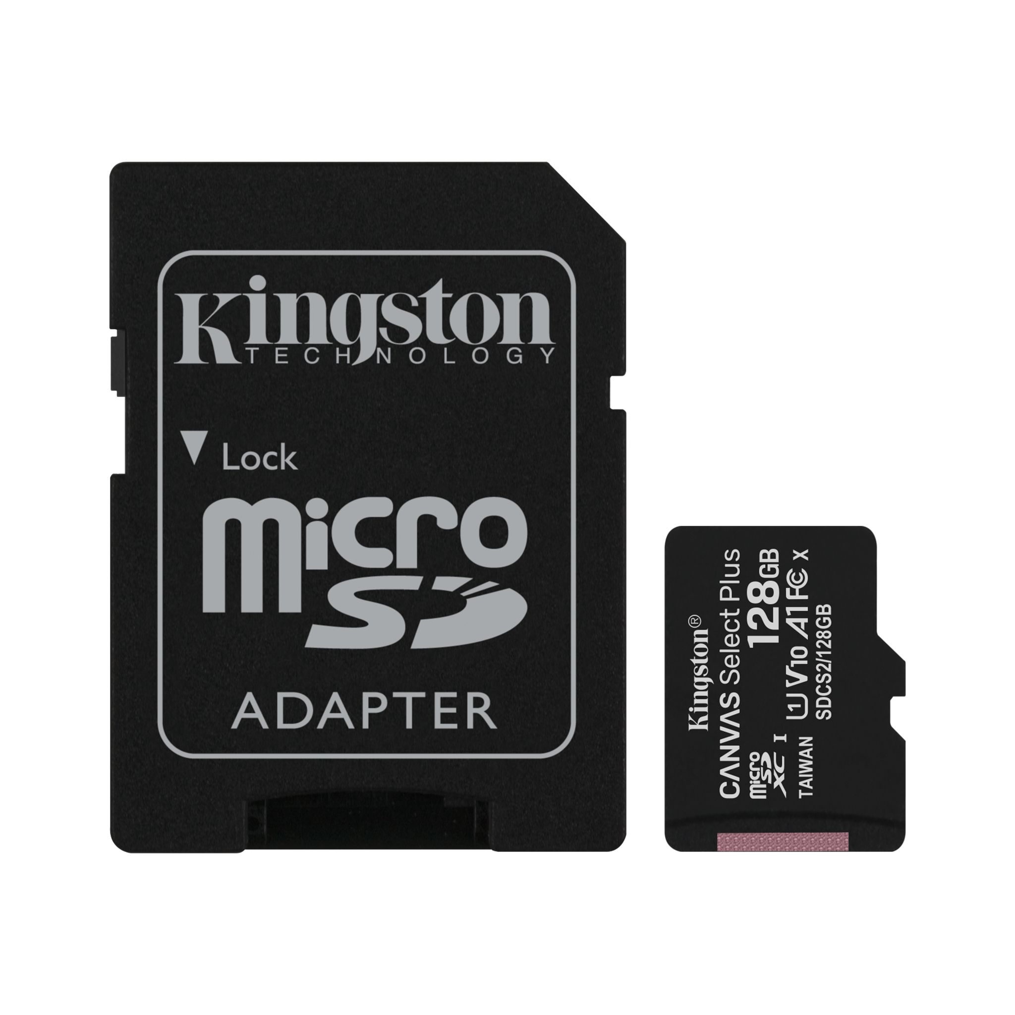 Memoria Micro Sd 128gb Canvas Select Plus Clase 10 Kingston