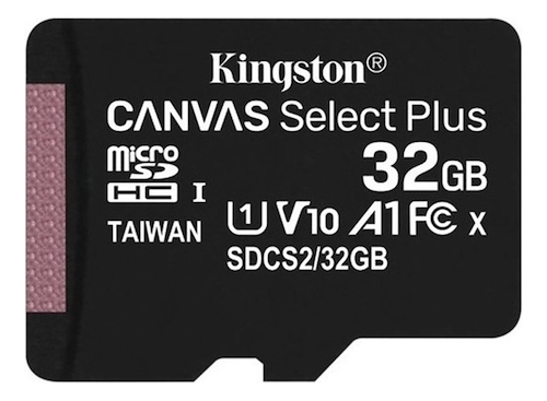 Memoria Micro Sd 32gb Canvas Select Plus Clase 10 Kingston