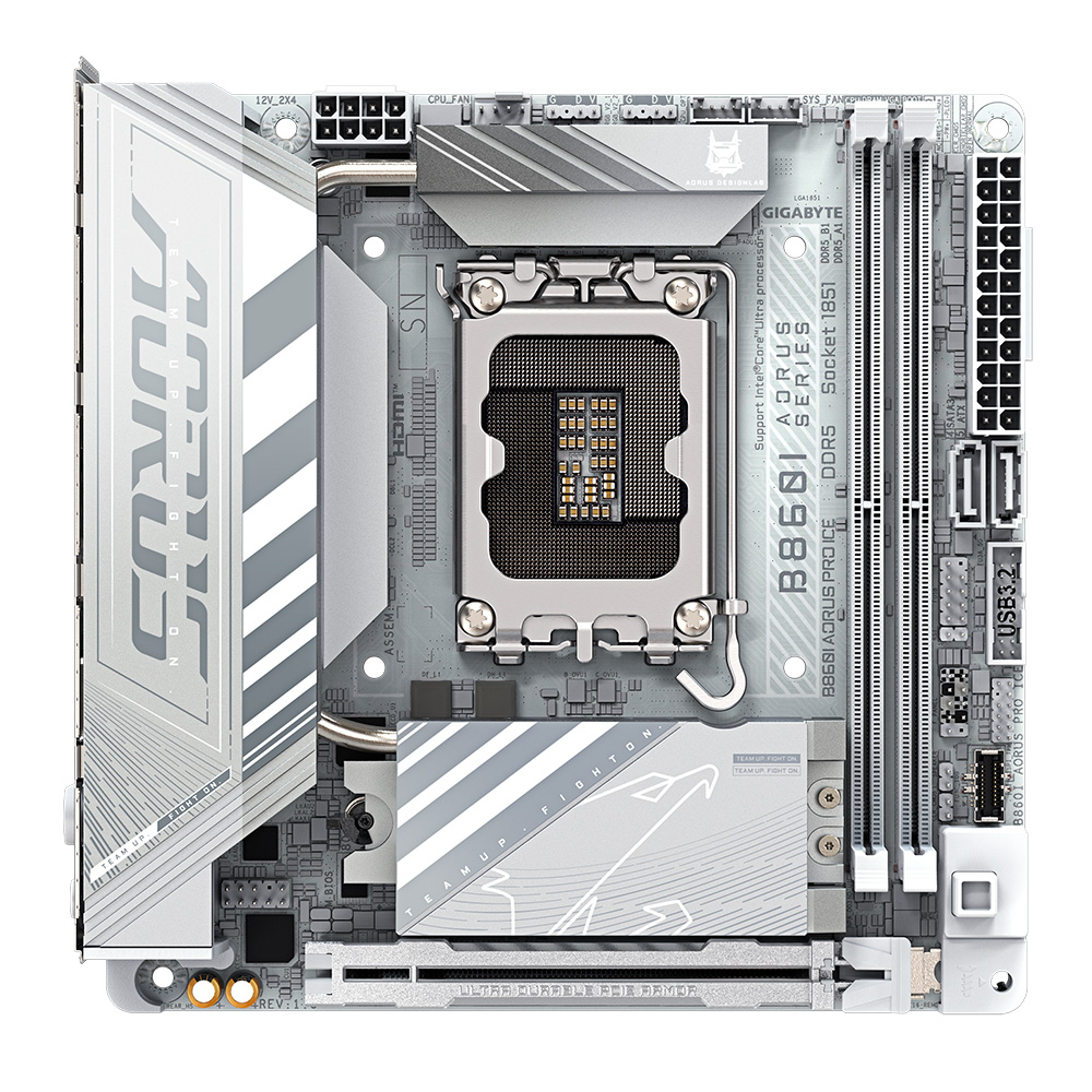 Mother B860i Aorus Pro Ice Gigabyte Itx S1851