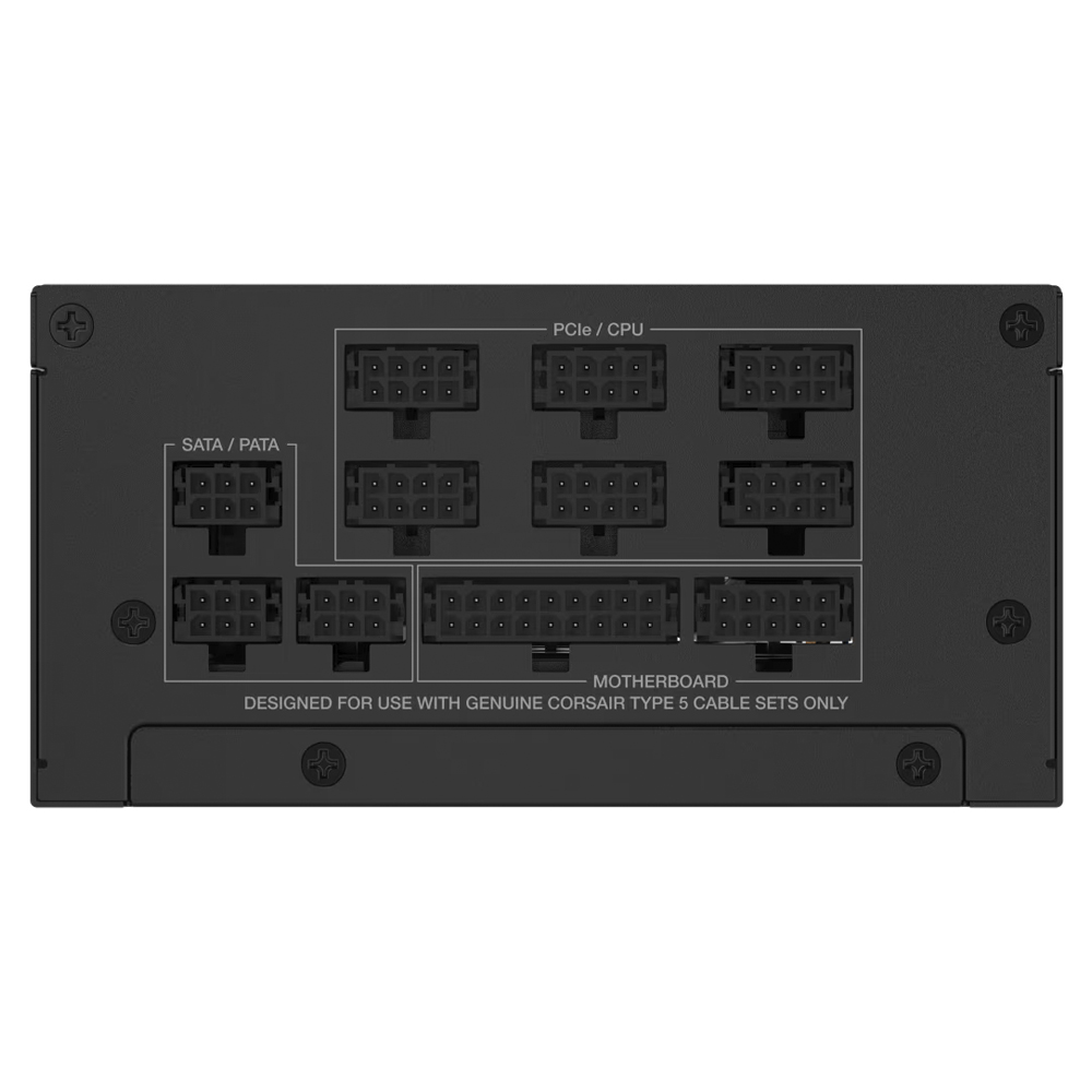 Fuente 1000w 80+ Platinum Sf1000 Atx 3.1 Pcie 5.1 Sfx Itx Corsair