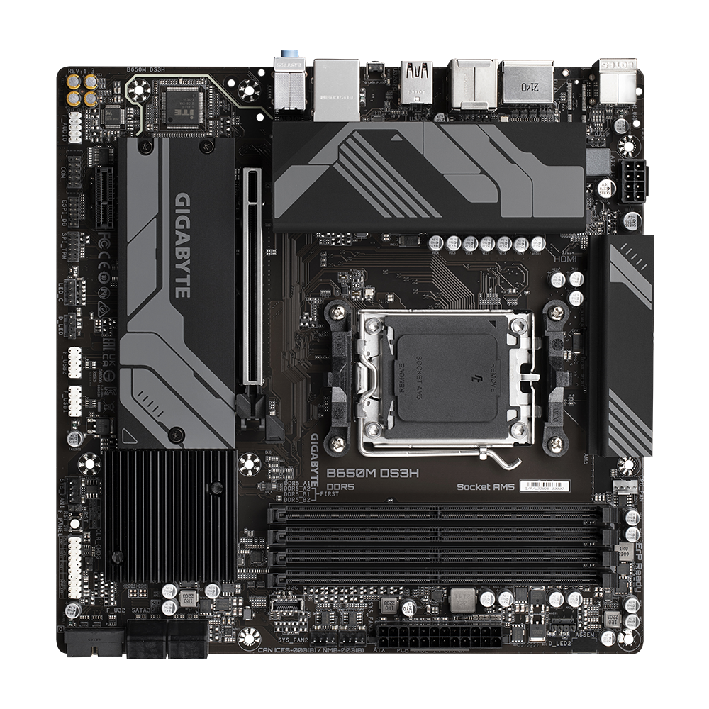 Mother B650m Ds3h Gigabyte Am5