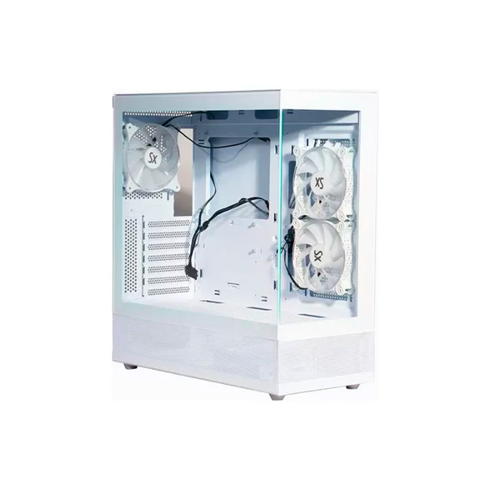 Gabinete Cm-w930 Fan X3 Argb Tg Full Tower White Solarmax