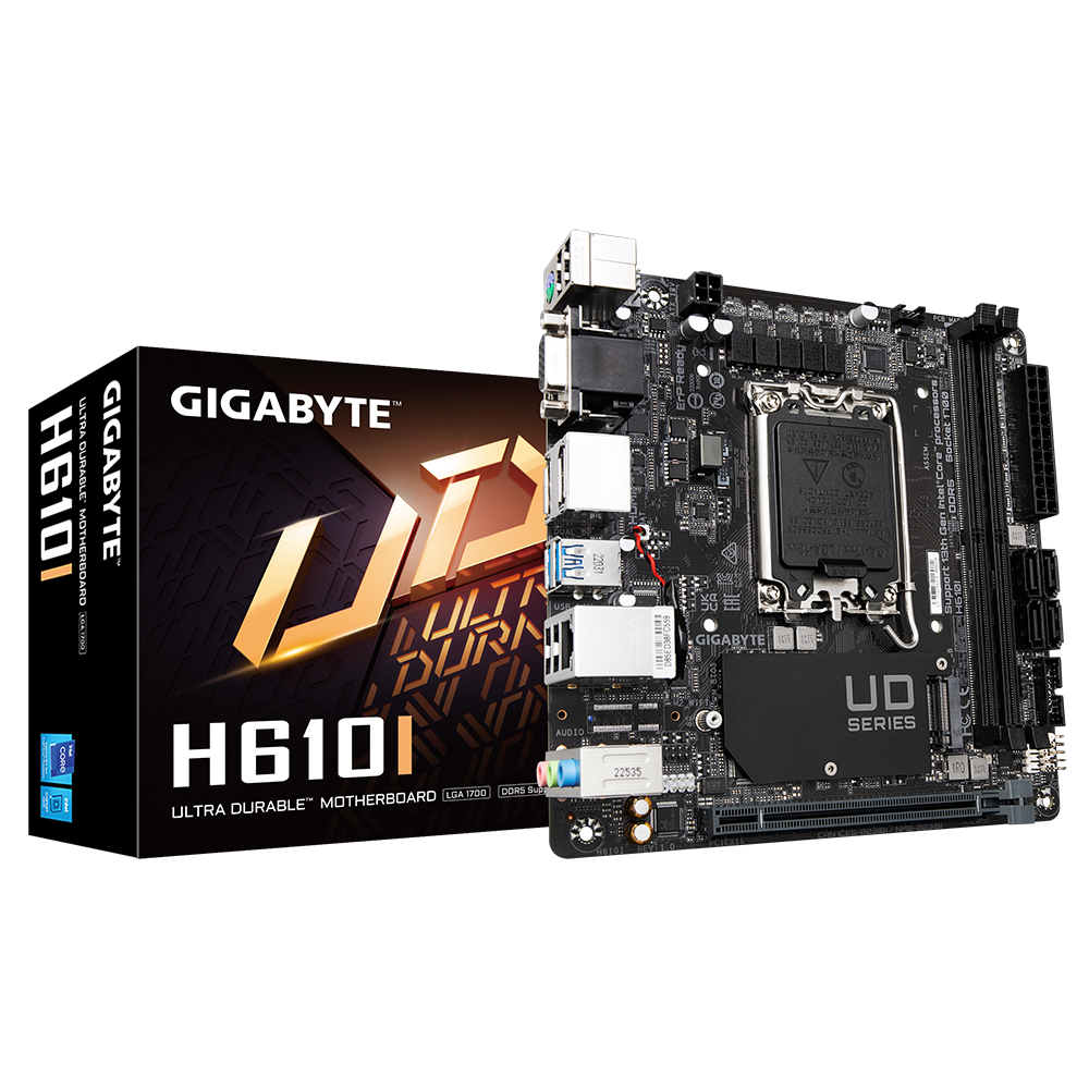 Mother H610i Ddr5 Gigabyte Itx 12gen