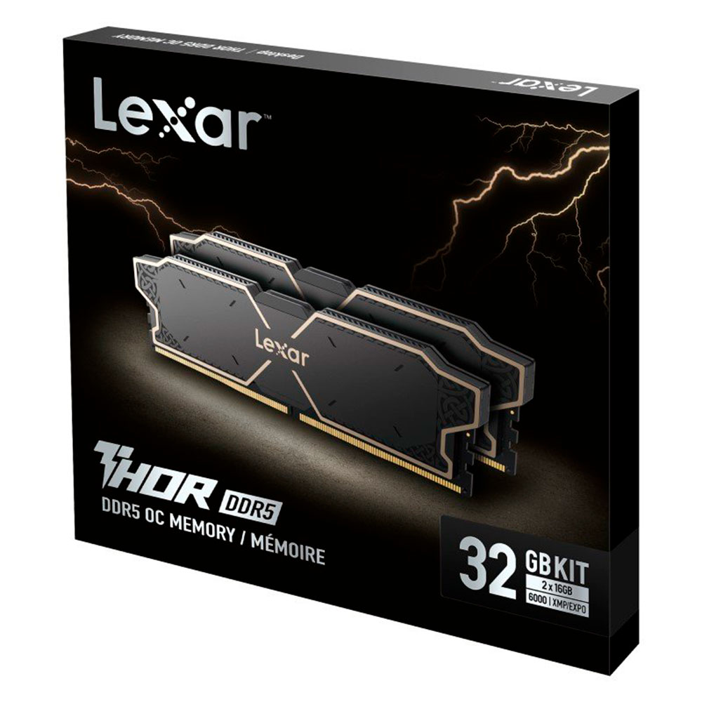 Memoria 32gb 2x16 6000mhz Ddr5 Cl32 Thor Oc Lexar