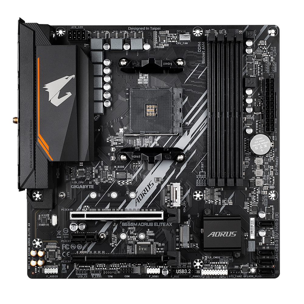 Mother B550m Aorus Elite Ax Gigabyte Am4