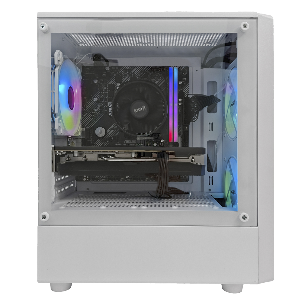 Gabinete M12 Mesh Black Fan X3 Argb Tg Sentey