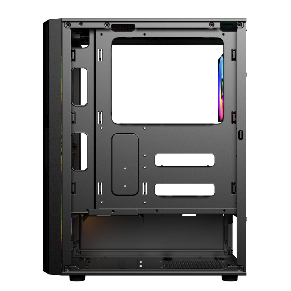 Gabinete Hunter Mesh Black Fans X4 Argb Tg Sentey