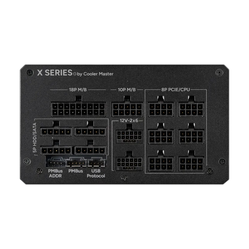 Fuente 2000w X Mighty 80+ Platinum Fm Cooler Master