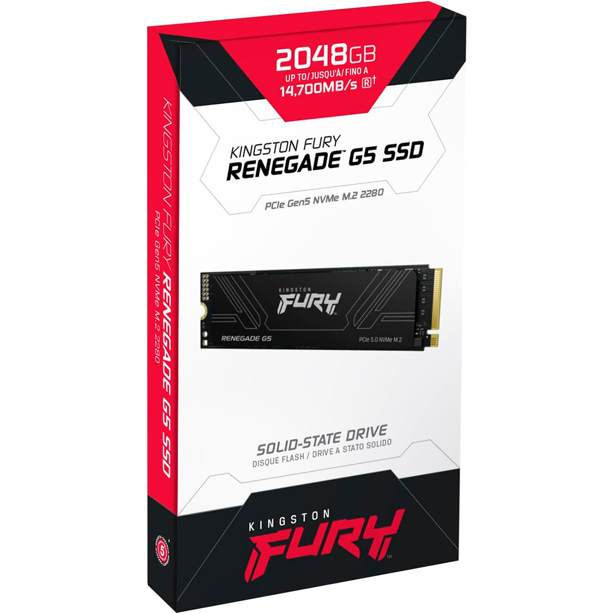 Disco Ssd 2tb M.2 Fury Renegade Nvme Gen5 Kingston