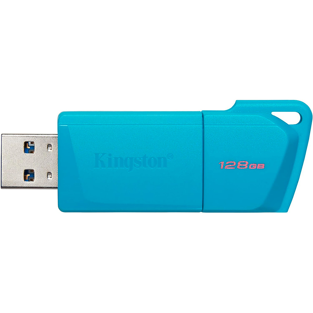 Pendrive 128gb Datatraveler Exodia M Aqua Blue Kingston