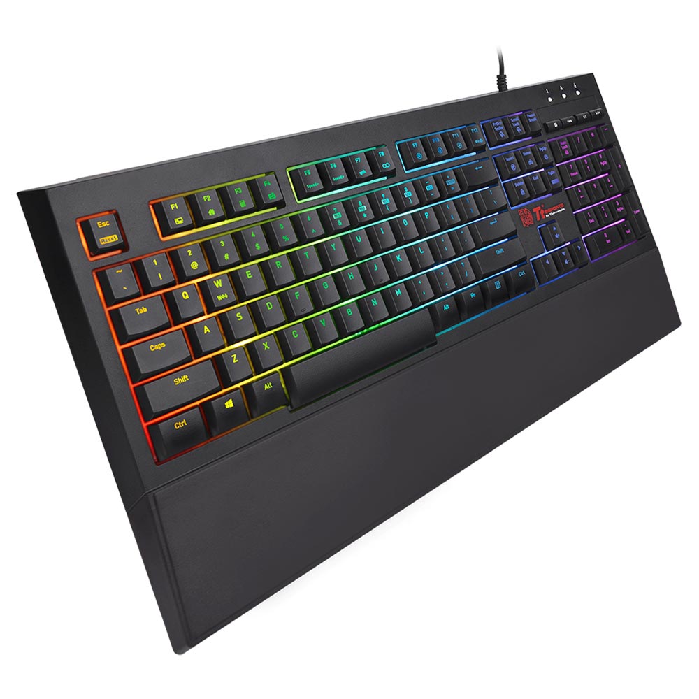 Kit Teclado + Mouse Challenger Elite Rgb Combo Esp Thermaltake