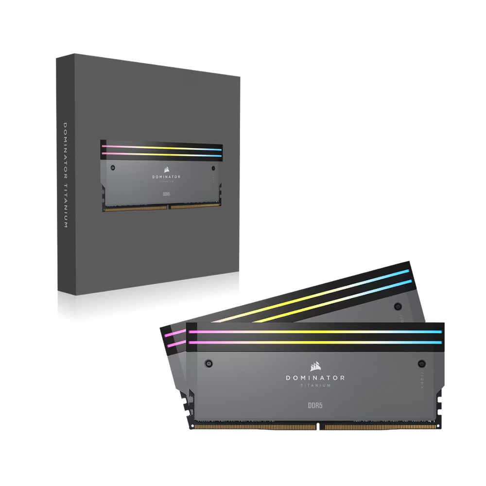 Memoria 64gb 2x32 6000mhz Ddr5 Dominator Titanium Rgb Expo Xmp Corsair