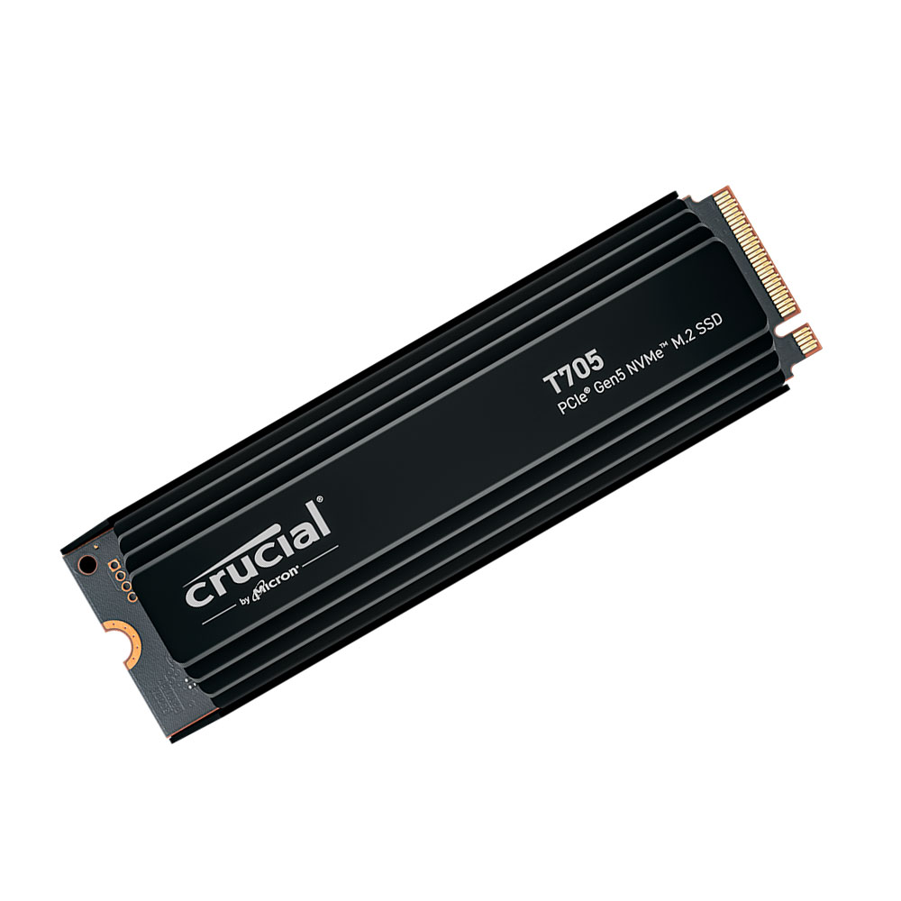 Disco Ssd 2tb M.2 T705 Heatsink Pcie 5.0 Gen5 Nvme Crucial