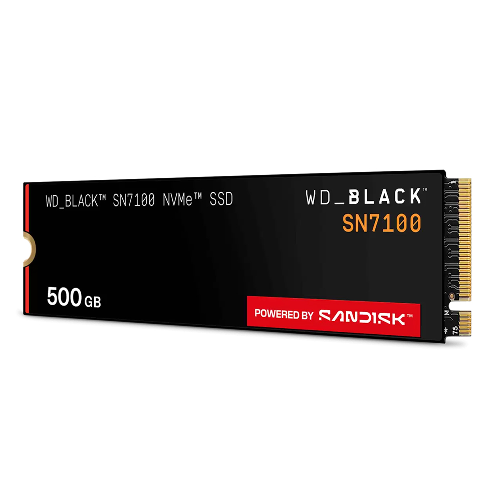 Disco Ssd 500gb Sn7100 Black M.2 Nvme Gen4 Wd