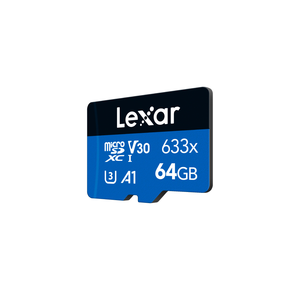 Memoria Micro Sd 64gb 633x Uhs-i Blue Series Lexar