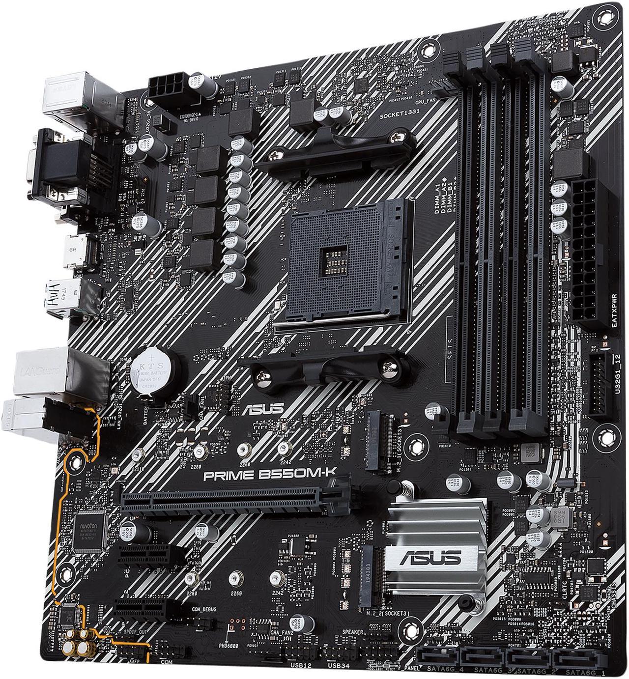 Motherboard Prime B550m-k Asus Am4