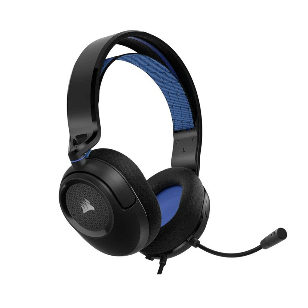 Auricular Hs35 V2 Stereo Gaming Blue Corsair