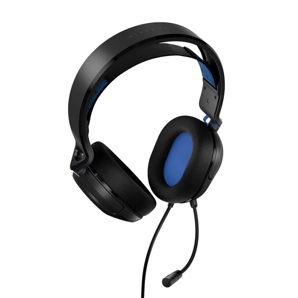 Auricular Hs35 V2 Stereo Gaming Blue Corsair