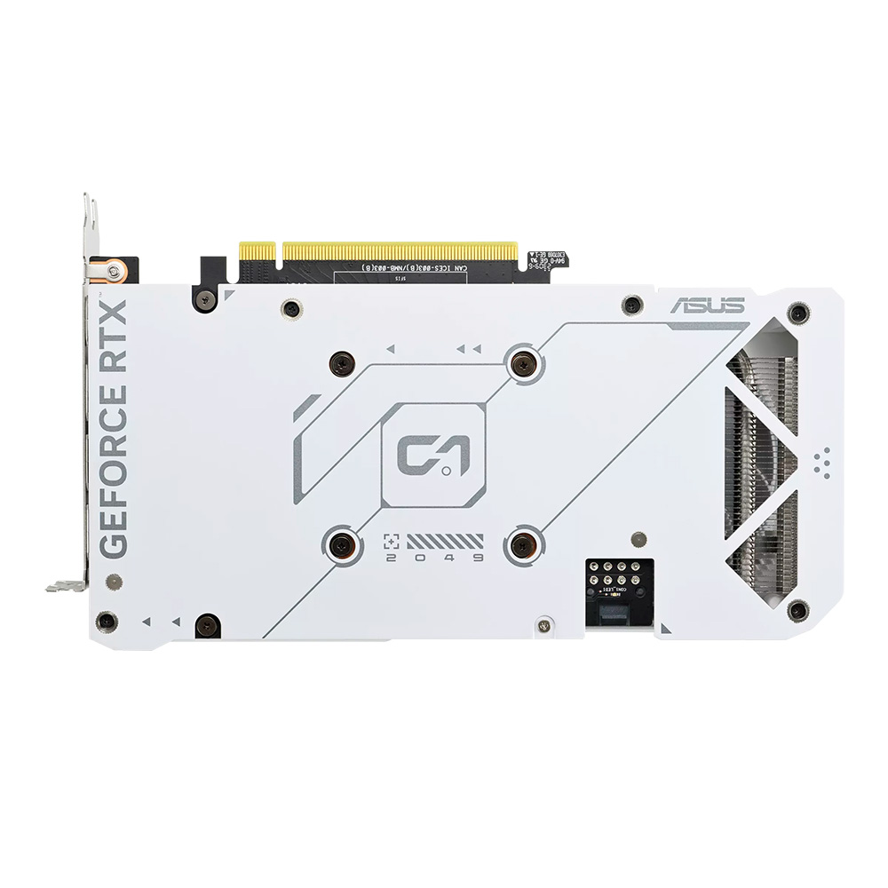 Placa De Video Asus Nvidia Geforce Dual Rtx 4060 Ti White Oc 8gb