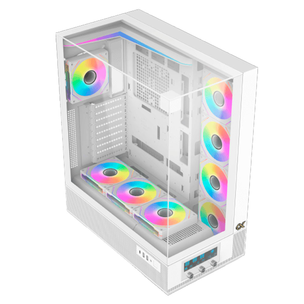 Gabinete Vision Pro Tg Fans X8 Argb Artic Xigmatek