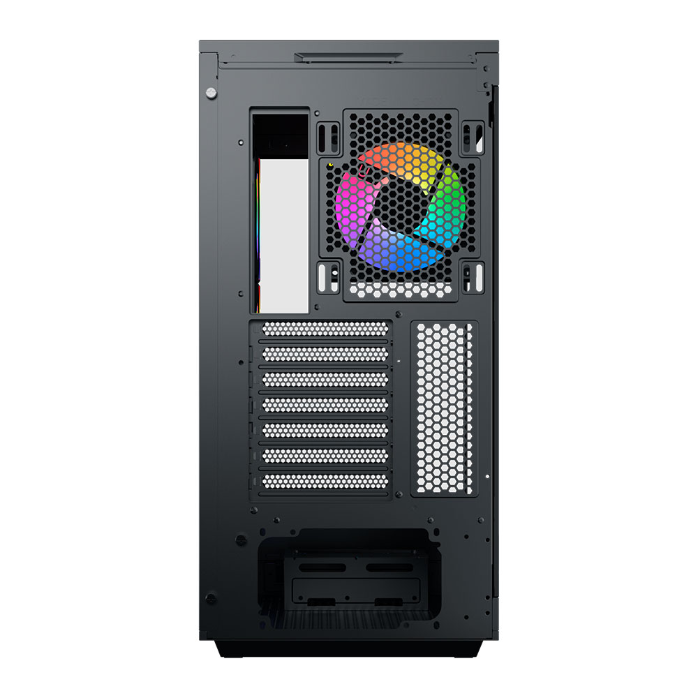 Gabinete Meta Tg Fans X4 Argb Black Xigmatek