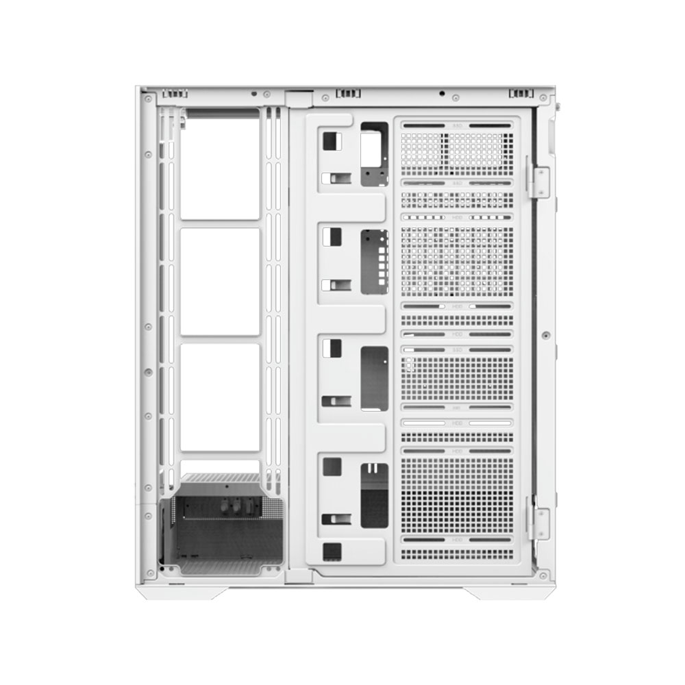 Gabinete Vision Pro Tg Fans X8 Argb Artic Xigmatek