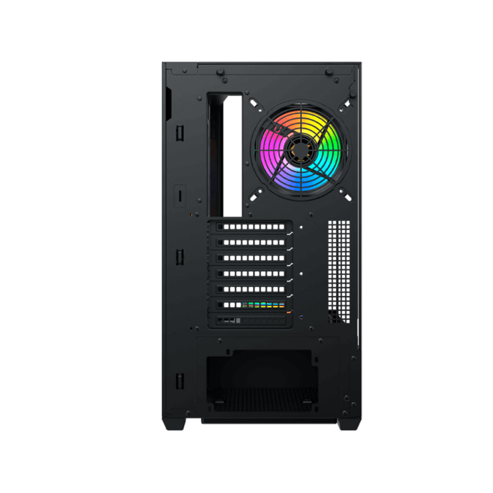Gabinete Vision Tg Fans X7 Argb Black Xigmatek