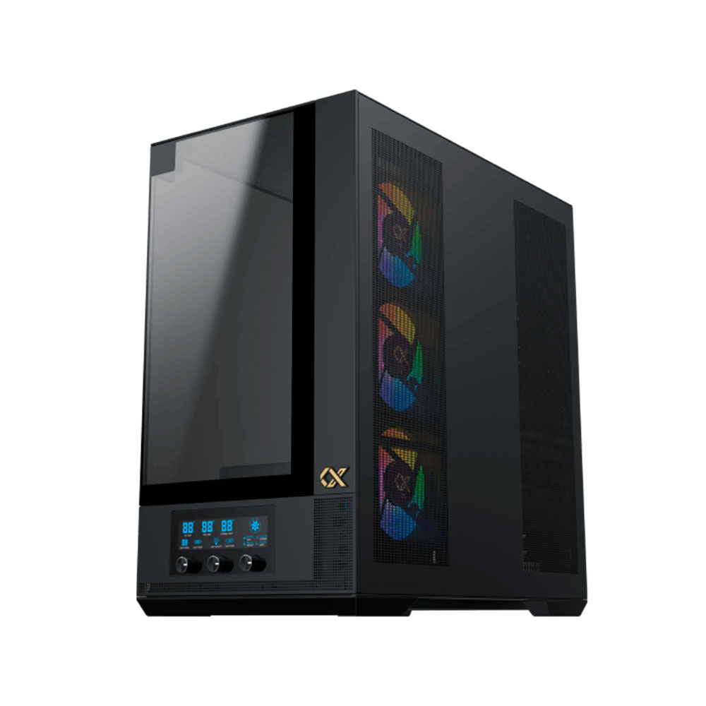 Gabinete Vision Tg Fans X7 Argb Black Xigmatek