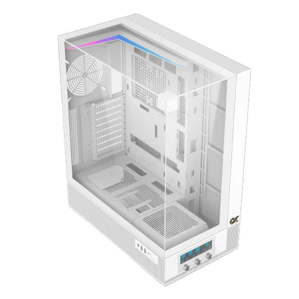 Gabinete Vision Pro Tg Fans X8 Argb Artic Xigmatek