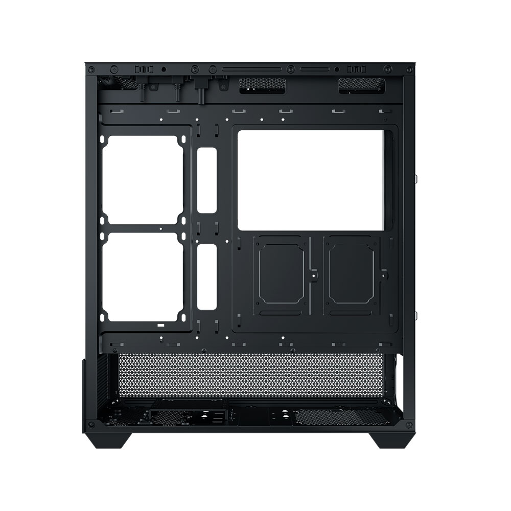 Gabinete Alphard Tg Fans X6 Argb Black Xigmatek
