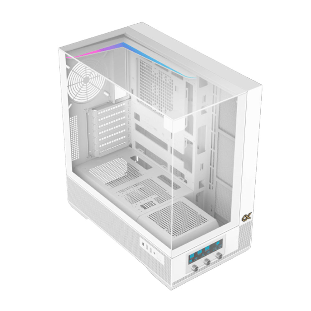 Gabinete Vision Tg Fans X7 Argb Artic Xigmatek