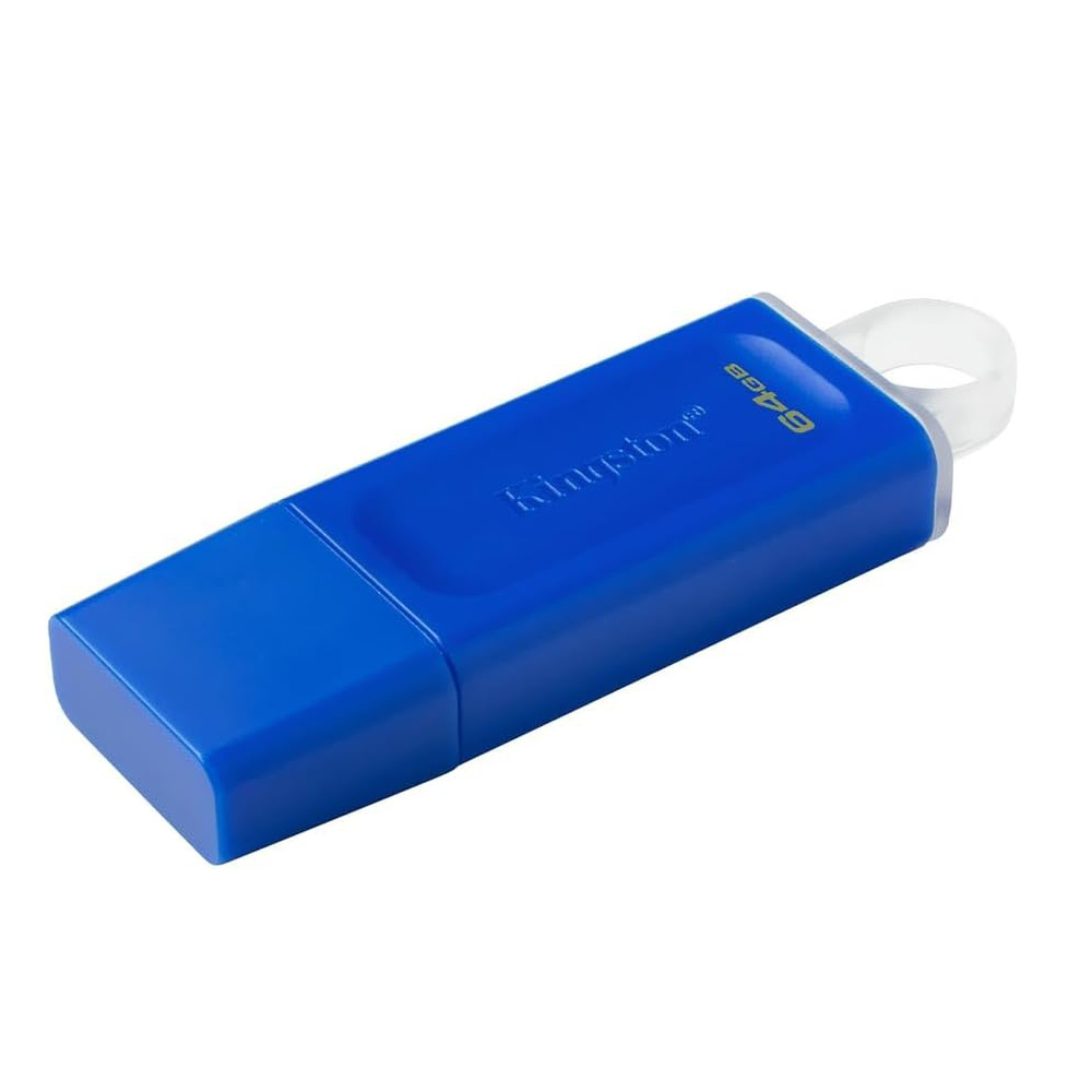 Pendrive 64gb Datatraveler Exodia Azul Usb 3.2 Kingston