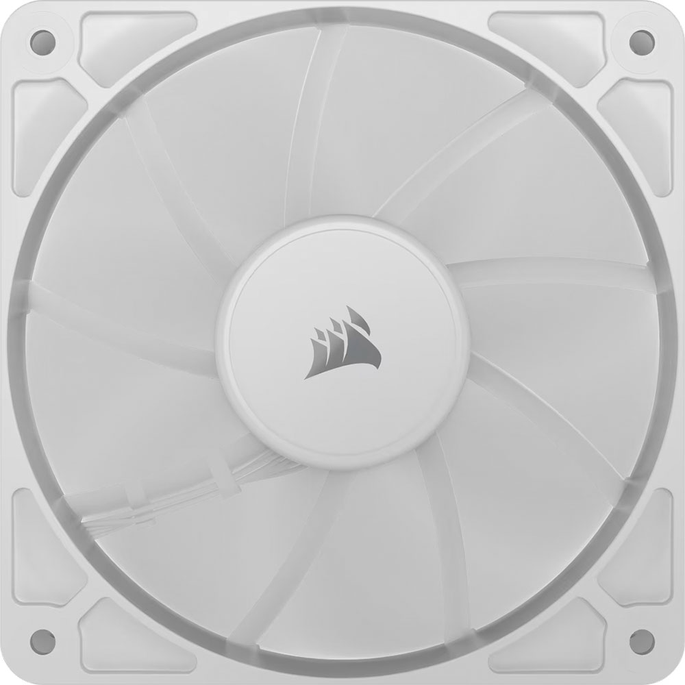 Cooler Fan Rs120 120mm Pwm White Corsair