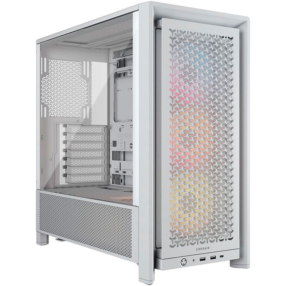 Gabinete Frame 4000d Rs Argb Airflow White Corsair