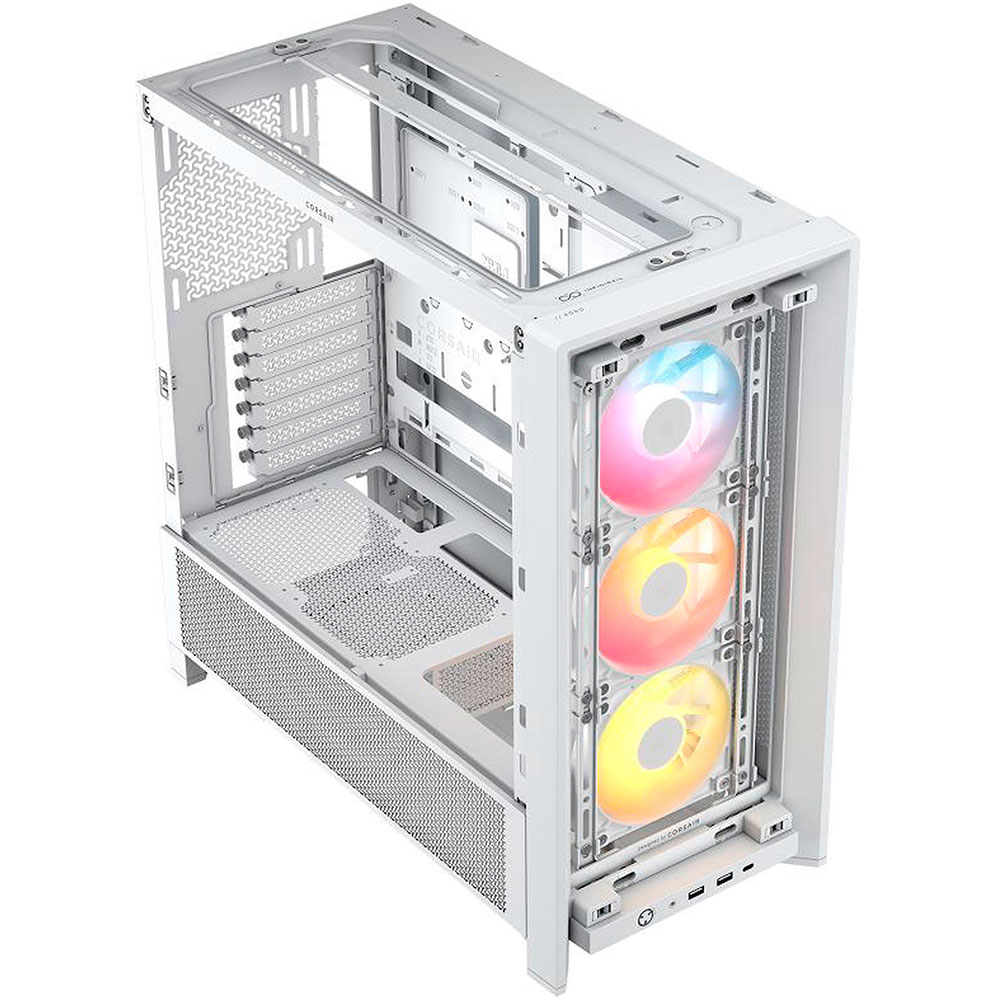 Gabinete Frame 4000d Rs Argb Airflow White Corsair