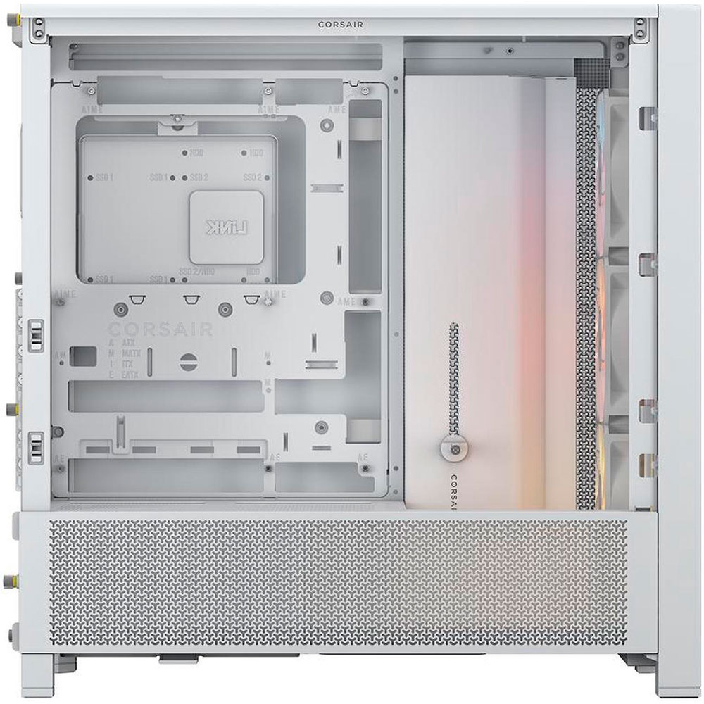Gabinete Frame 4000d Rs Argb Airflow White Corsair