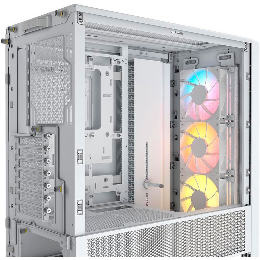 Gabinete Frame 4000d Rs Argb Airflow White Corsair