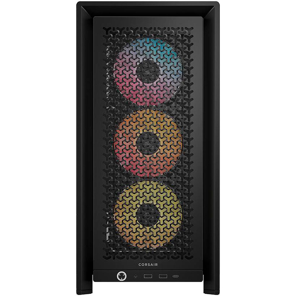 Gabinete Frame 4000d Rs Argb Airflow Black Corsair