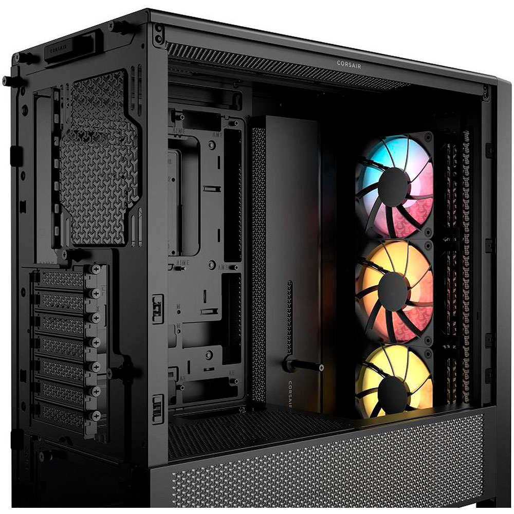 Gabinete Frame 4000d Rs Argb Airflow Black Corsair