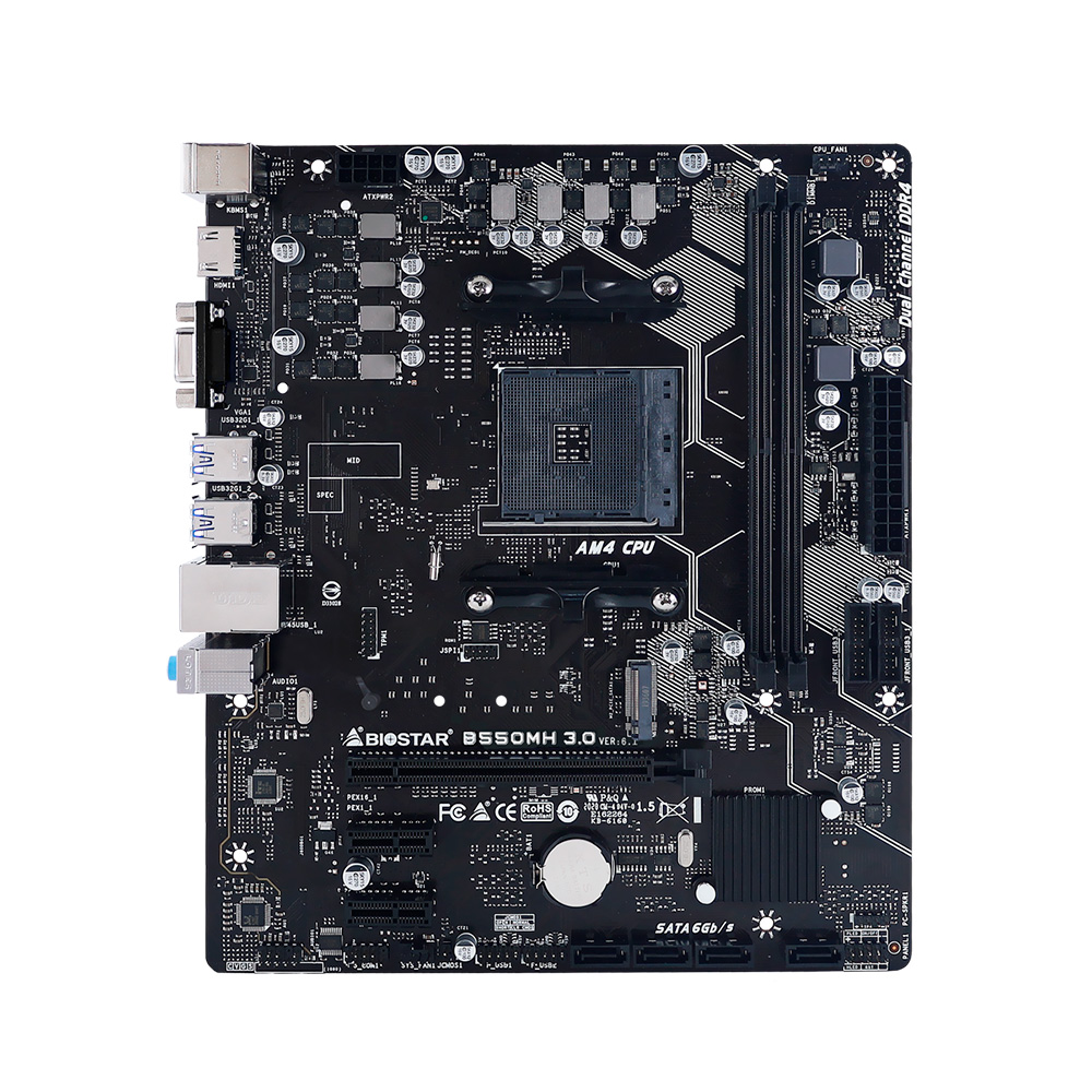 Mother B550mh 3.0 Biostar Am4