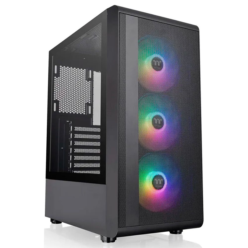 Gabinete S200 Plus Tg Argb Black Mesh Thermaltake