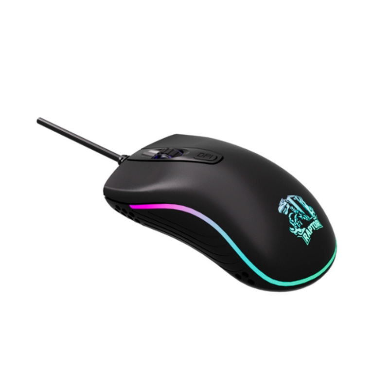 Mouse Raptor Storm Grip 3600dpi 4 Botones 7 Colores