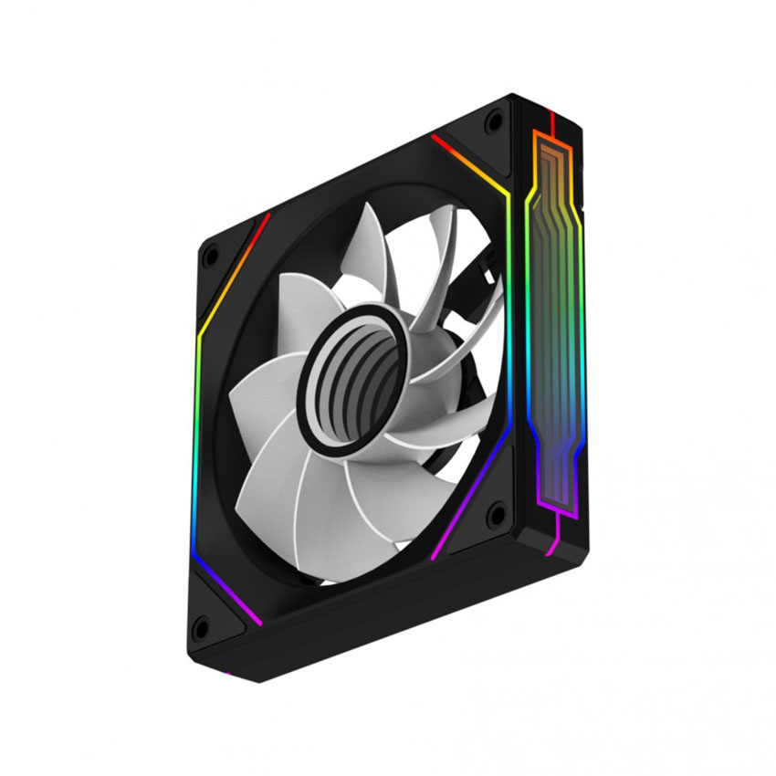 Cooler Fan 120mm G24 Black Argb Reversed Pwm Xigmatek