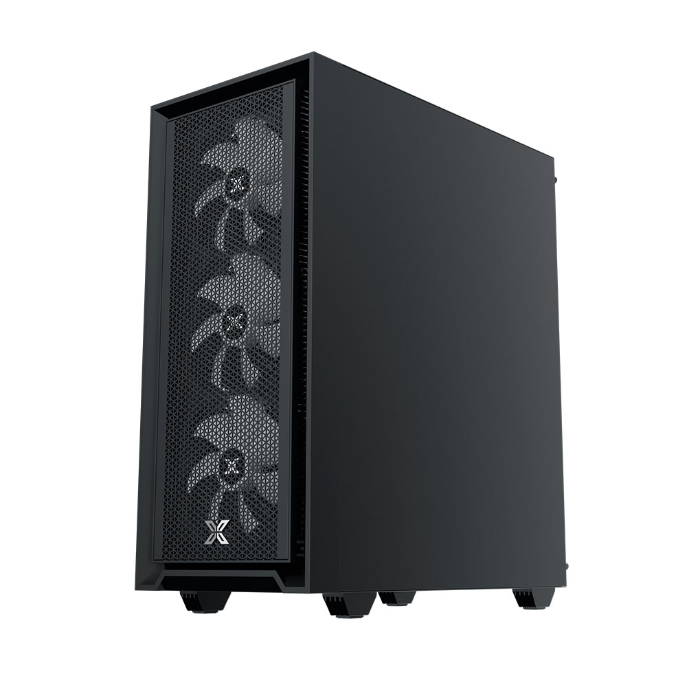 Gabinete Pucara X Fans X6 Tg Black Xigmatek
