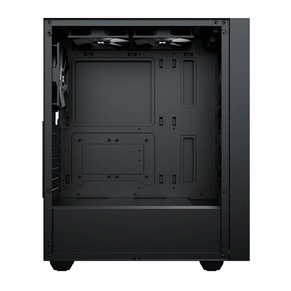 Gabinete Pucara X Fans X6 Tg Black Xigmatek
